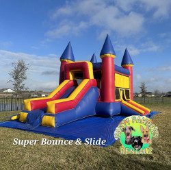 Super Bounce House & Slide Combo