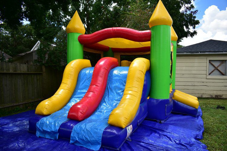 Bounce House With Slide Party Pawpers Rentals