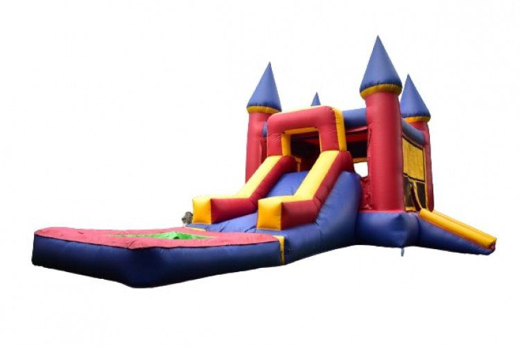Castle Combo Bounce House Party Pawpers Rentals
