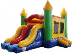 Premium Double Slide Bounce House