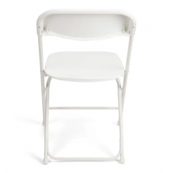 titanpro plastic folding chair white White Folding Chair