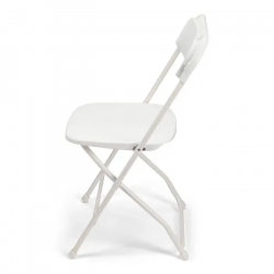 titanpro plastic folding chair white White Folding Chair