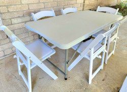 Kids Table Chairs Rental